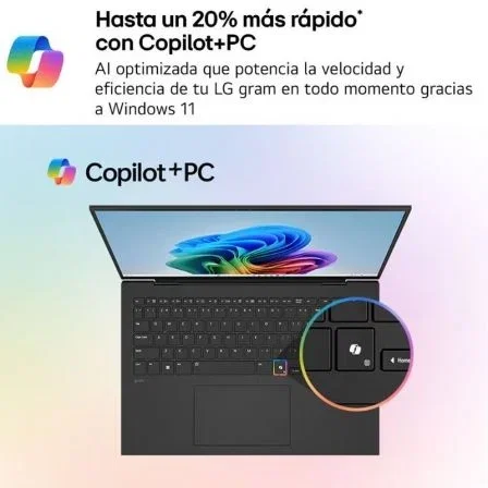 LG Gram 17Z90TL-G.AU88B, 17-pulgadas, Intel Core Ultra 7, 32 GB RAM, 1 TB SSD, Negro